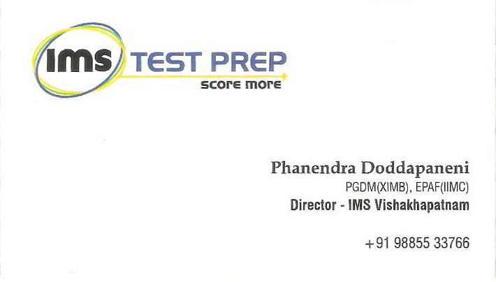 IMS TEST PREP SCORE MORE,IMS TEST PREP SCORE MOREEducational Coachig Centres,IMS TEST PREP SCORE MOREEducational Coachig CentresDwarakanagar, IMS TEST PREP SCORE MORE contact details, IMS TEST PREP SCORE MORE address, IMS TEST PREP SCORE MORE phone numbers, IMS TEST PREP SCORE MORE map, IMS TEST PREP SCORE MORE offers, Visakhapatnam Educational Coachig Centres, Vizag Educational Coachig Centres, Waltair Educational Coachig Centres,Educational Coachig Centres Yellow Pages, Educational Coachig Centres Information, Educational Coachig Centres Phone numbers,Educational Coachig Centres address