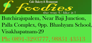 FOODIES,FOODIESMulti Cuisine Restaurant,FOODIESMulti Cuisine RestaurantBaji Jn, FOODIES contact details, FOODIES address, FOODIES phone numbers, FOODIES map, FOODIES offers, Visakhapatnam Multi Cuisine Restaurant, Vizag Multi Cuisine Restaurant, Waltair Multi Cuisine Restaurant,Multi Cuisine Restaurant Yellow Pages, Multi Cuisine Restaurant Information, Multi Cuisine Restaurant Phone numbers,Multi Cuisine Restaurant address